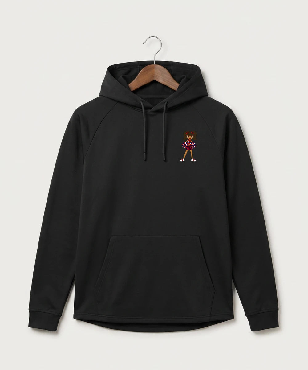 Independence High School Cheer Team - Black Hoodie - Left Chest