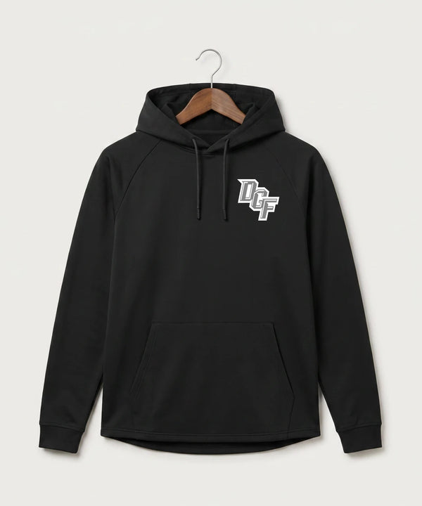 DGF High School Football (Boys) - Black Hoodie - Left Chest