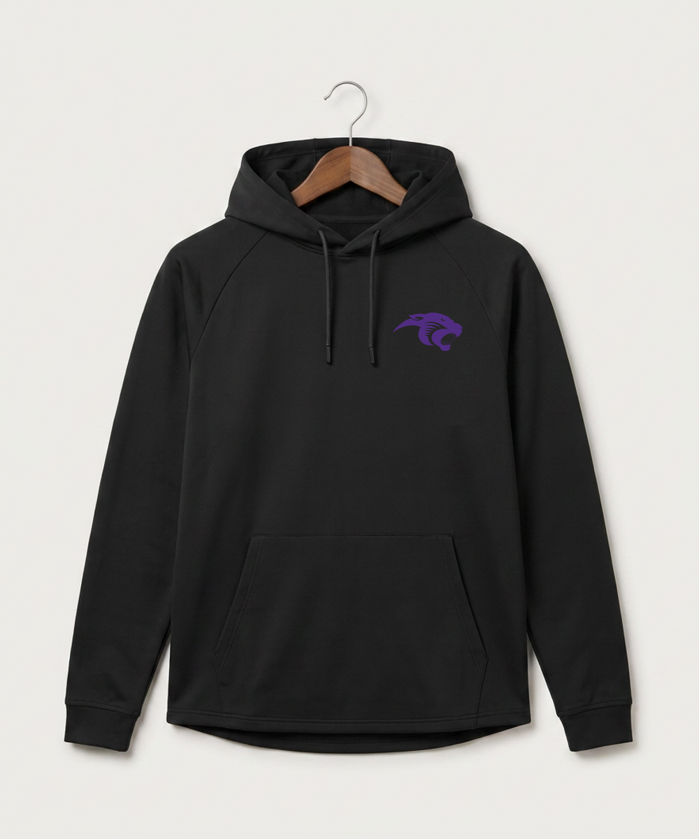 Glencoe Silver Lake High School Athletics - Black Hoodie - Left Chest