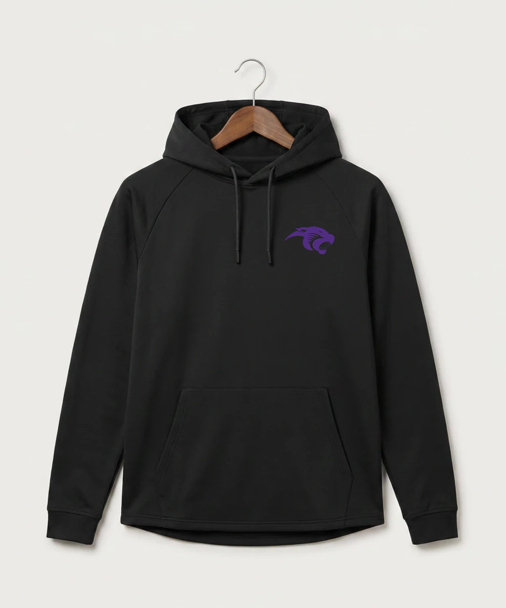 Glencoe Silver Lake High School Athletics - Black Hoodie - Left Chest