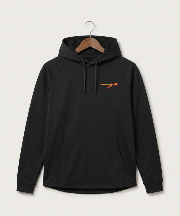 Stockton High School Football - Black Hoodie - Left Chest