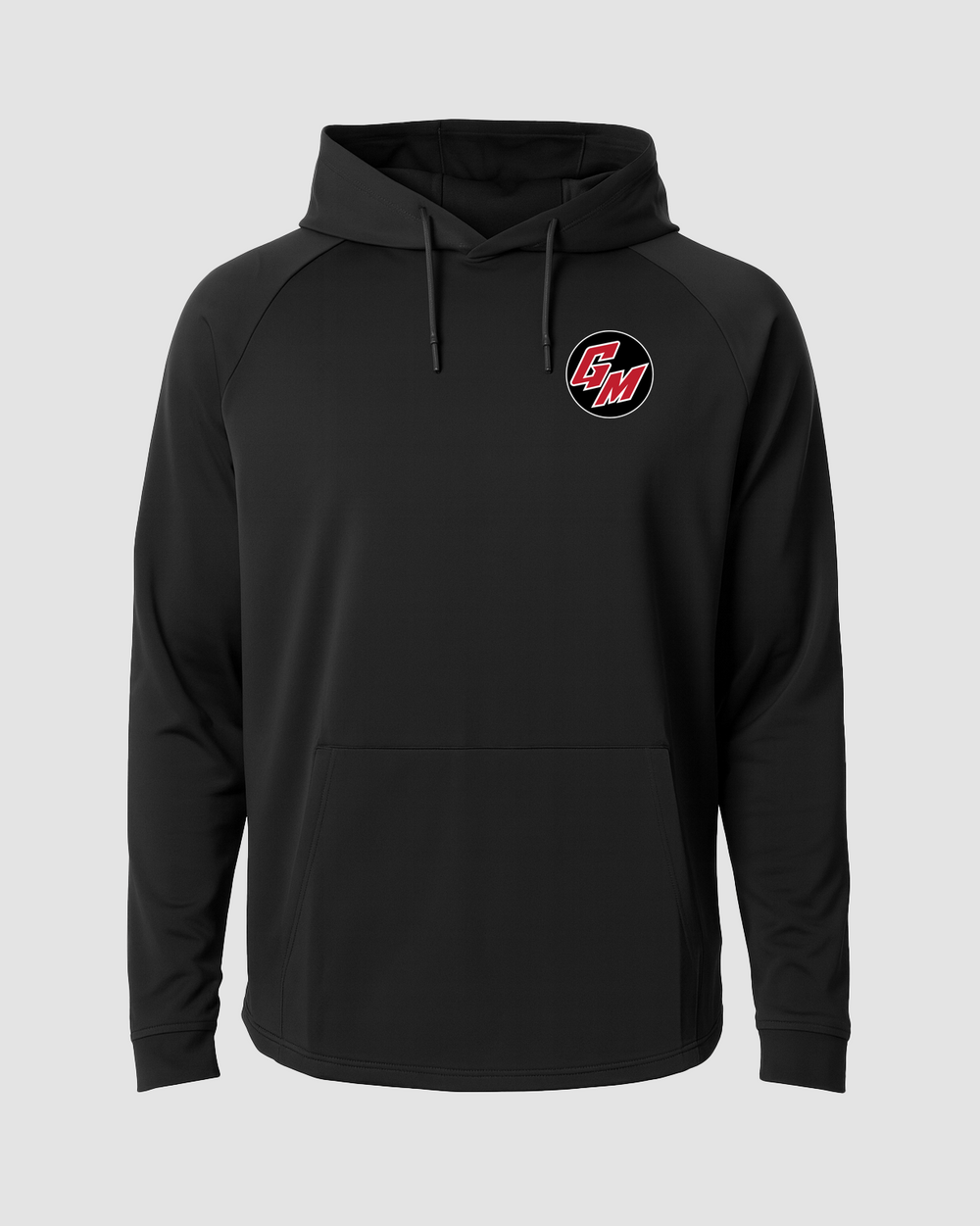 Ghostfit Sports Test 2 - Black Hoodie - Left Chest
