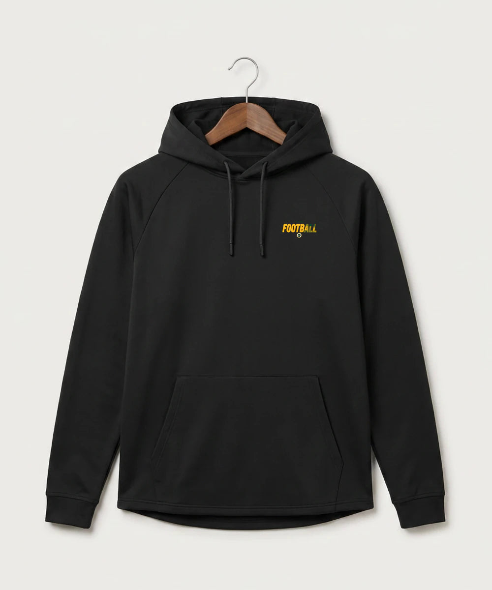 Ashwaubenon High School Football (Boys) - Black Hoodie - Left Chest