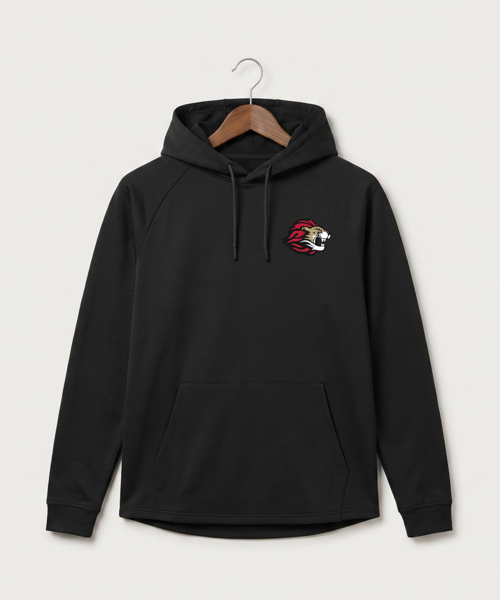 Spring Grove High School Football (Boys) - Black Hoodie - Left Chest