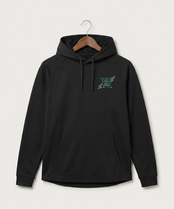 Rock Ridge High School Football (Boys) - Black Hoodie - Left Chest