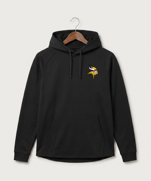 Hayfield High School Volleyball (Girls) - Black Hoodie - Left Chest