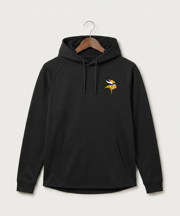 Hayfield High School Volleyball (Girls) - Black Hoodie - Left Chest