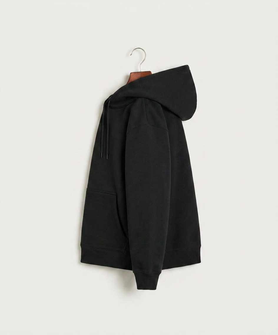 Heron Lake-Okabena High School Football (Boys) - Black Hoodie Value - Left Chest (side)