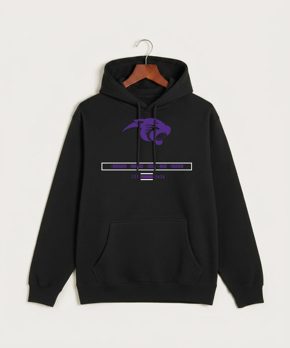 Glencoe Silver Lake High School Athletics - Black Hoodie Value - Full Front