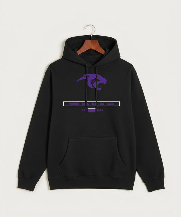 Glencoe Silver Lake High School Athletics - Black Hoodie Value - Full Front