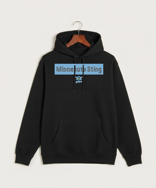 Minnesota Sting Athletics - Black Hoodie Value - Full Front