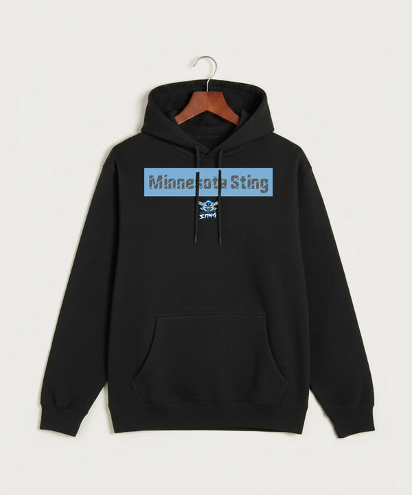 Minnesota Sting Athletics - Black Hoodie Value - Full Front