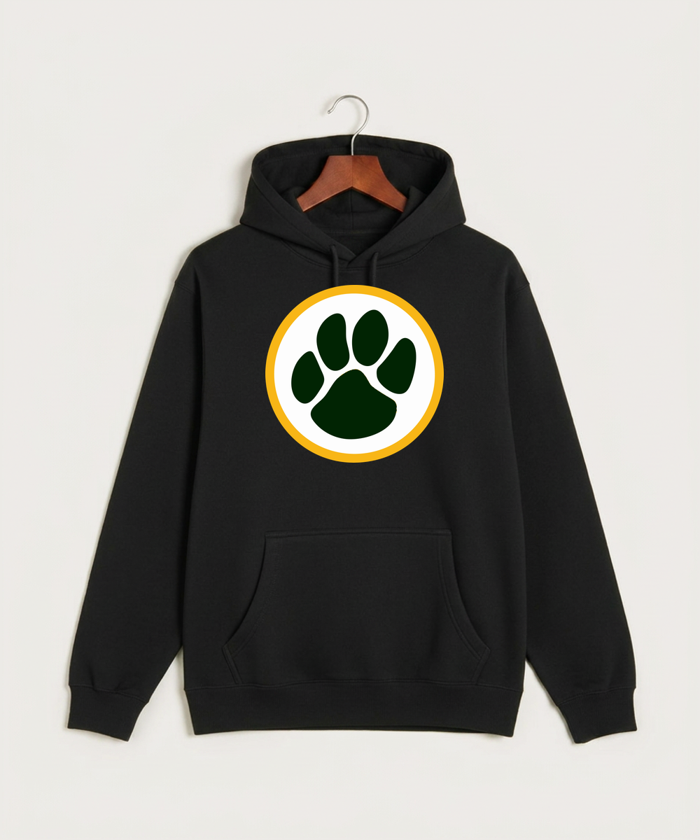 Ashwaubenon High School — Spirit Store - Black Hoodie Value - Full Front