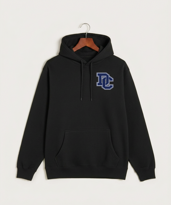 Dassel Cokato High School Football (Boys) - Black Hoodie Value - Left Chest