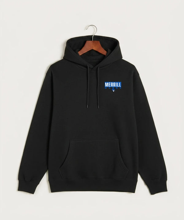 Merrill Dance and Cheer - Black Hoodie Value - Left Chest