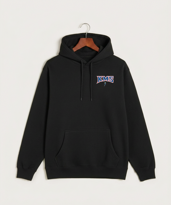 Kerkhoven-Murdock-Sunburg High School Football (Boys) - Black Hoodie Value - Left Chest