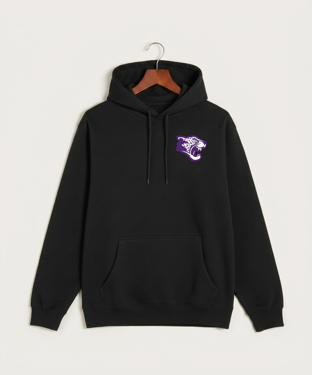 Granada-Huntley-East Chain/Truman Football (Boys) - Black Hoodie Value - Left Chest