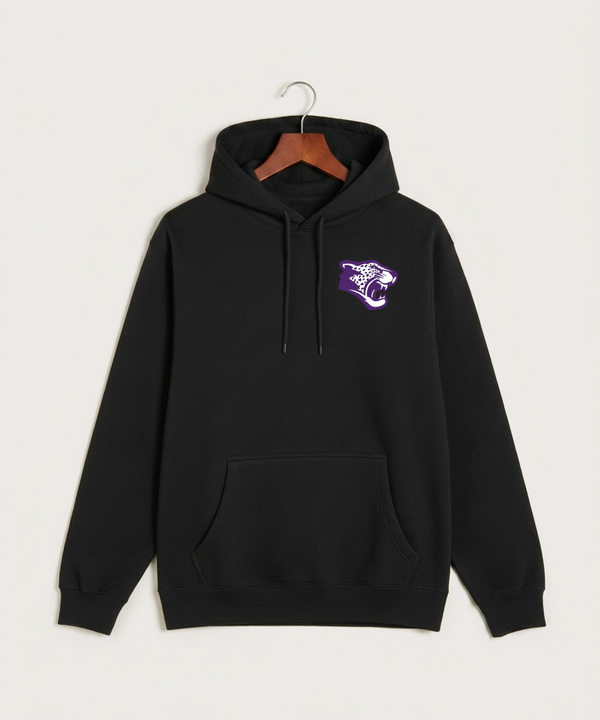 Granada-Huntley-East Chain/Truman Football (Boys) - Black Hoodie Value - Left Chest