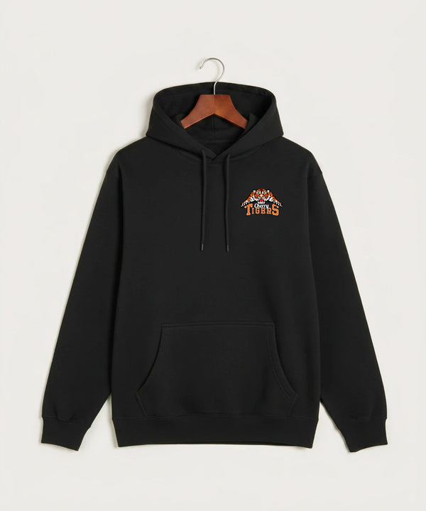 Cherry High School Athletics Coed - Black Hoodie Value - Left Chest