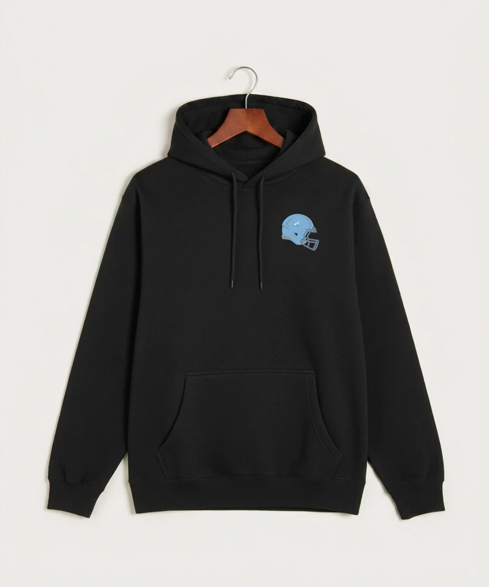 Long Prairie Grey Eagle High School Football (Boys) - Black Hoodie Value - Left Chest