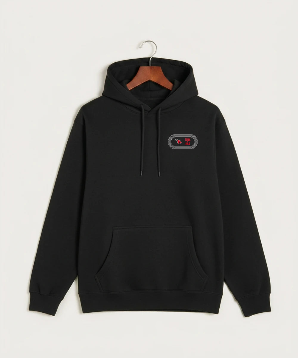 Forreston Track and Field - Black Hoodie Value - Left Chest
