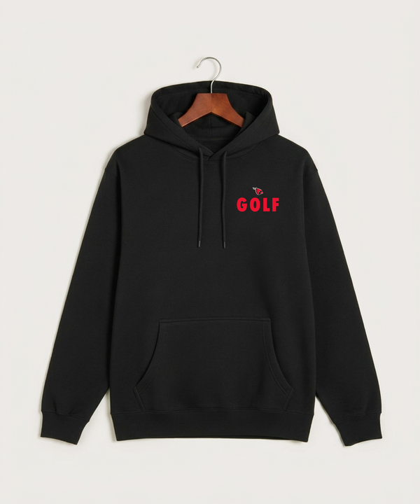 Forreston Golf - Black Hoodie Value - Left Chest