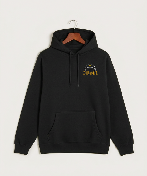Plainview Elgin Millville H S Volleyball (Girls) - Black Hoodie Value - Left Chest