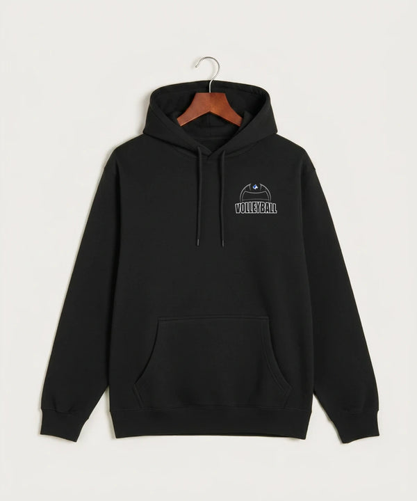 Owatonna High School Volleyball (Girls) - Black Hoodie Value - Left Chest