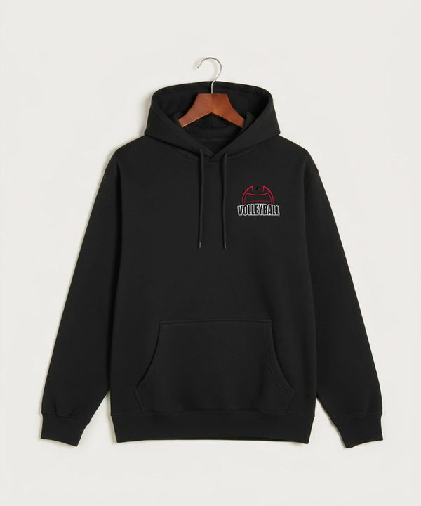 Tracy-Milroy-Balaton High School Volleyball (Girls) - Black Hoodie Value - Left Chest