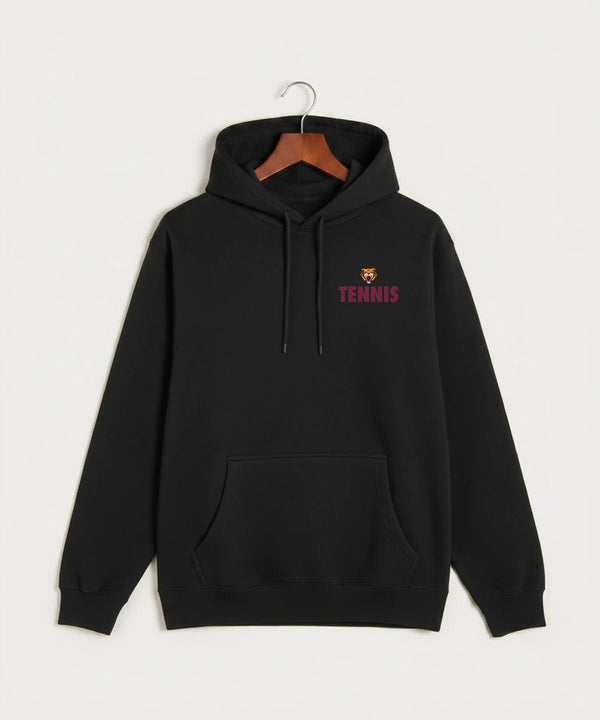Stewartville High School Tennis (Coed) - Black Hoodie Value - Left Chest