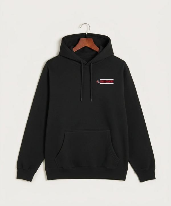 John Marshall High School Cross Country (Coed) - Black Hoodie Value - Left Chest