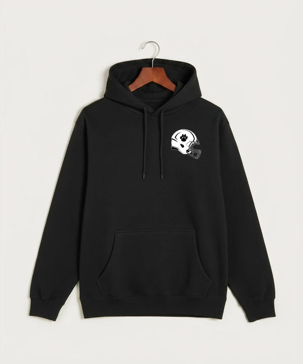 Plainview Elgin Millville H S Football (Boys) - Black Hoodie Value - Left Chest