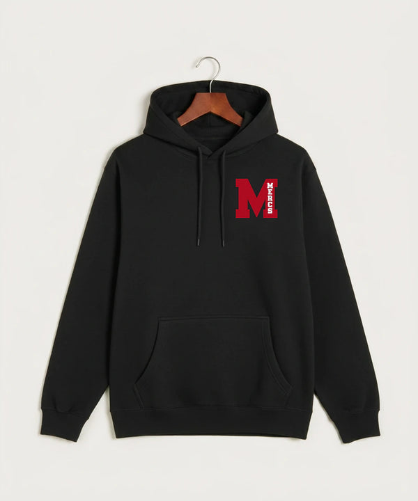 Mcgregor High School Volleyball (Girls) - Black Hoodie Value - Left Chest