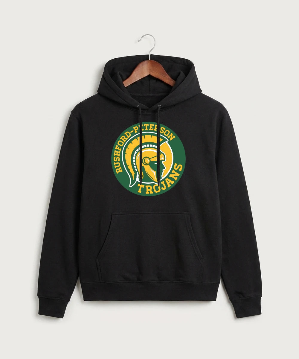 Rushford Peterson High School Football (Boys) - Black Hoodie Value
