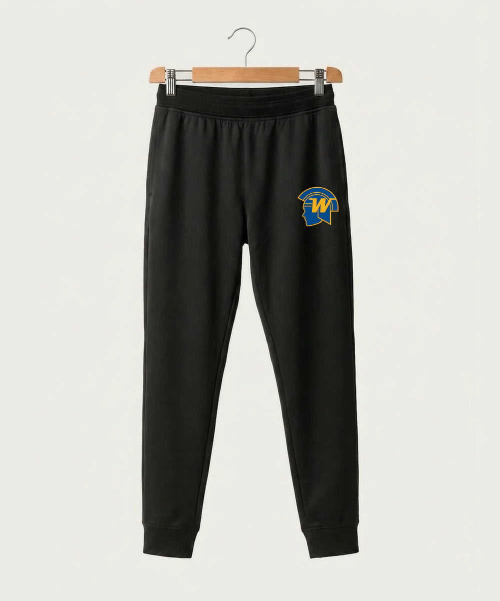 Wayzata High School Football (Boys) - Black Jogger - Left Leg