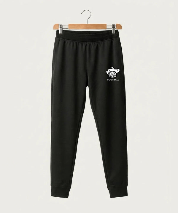 Polo HS Football general - Black Jogger - Left Leg
