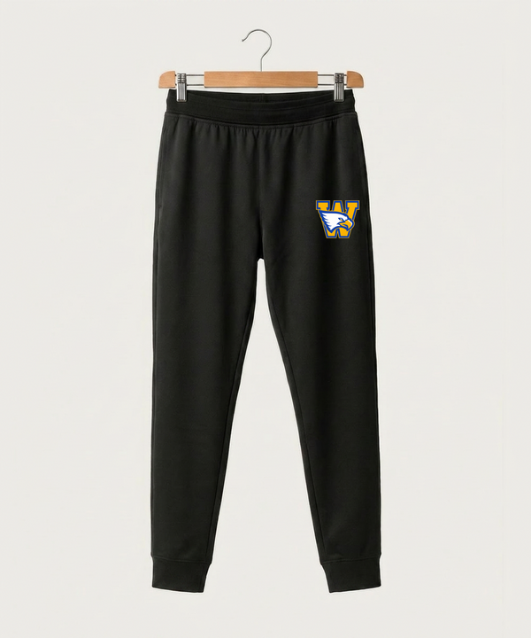 Windom Area High School Football (Boys) - Black Jogger - Left Leg