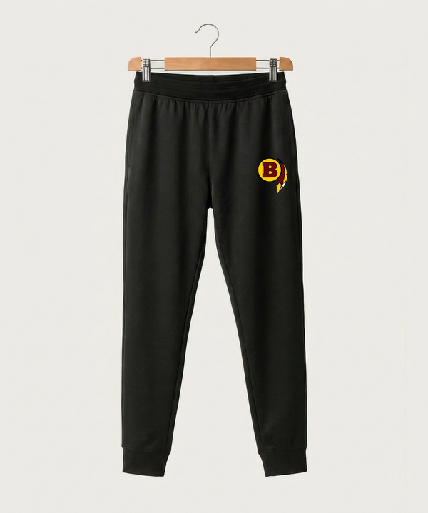 Benson High School Football (Boys) - Black Jogger - Left Leg