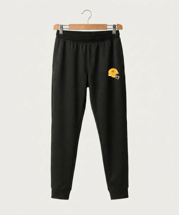 International Falls High School Football (Boys) - Black Jogger - Left Leg