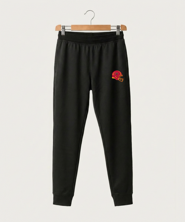 Mille Lacs High School Football (Boys) - Black Jogger - Left Leg