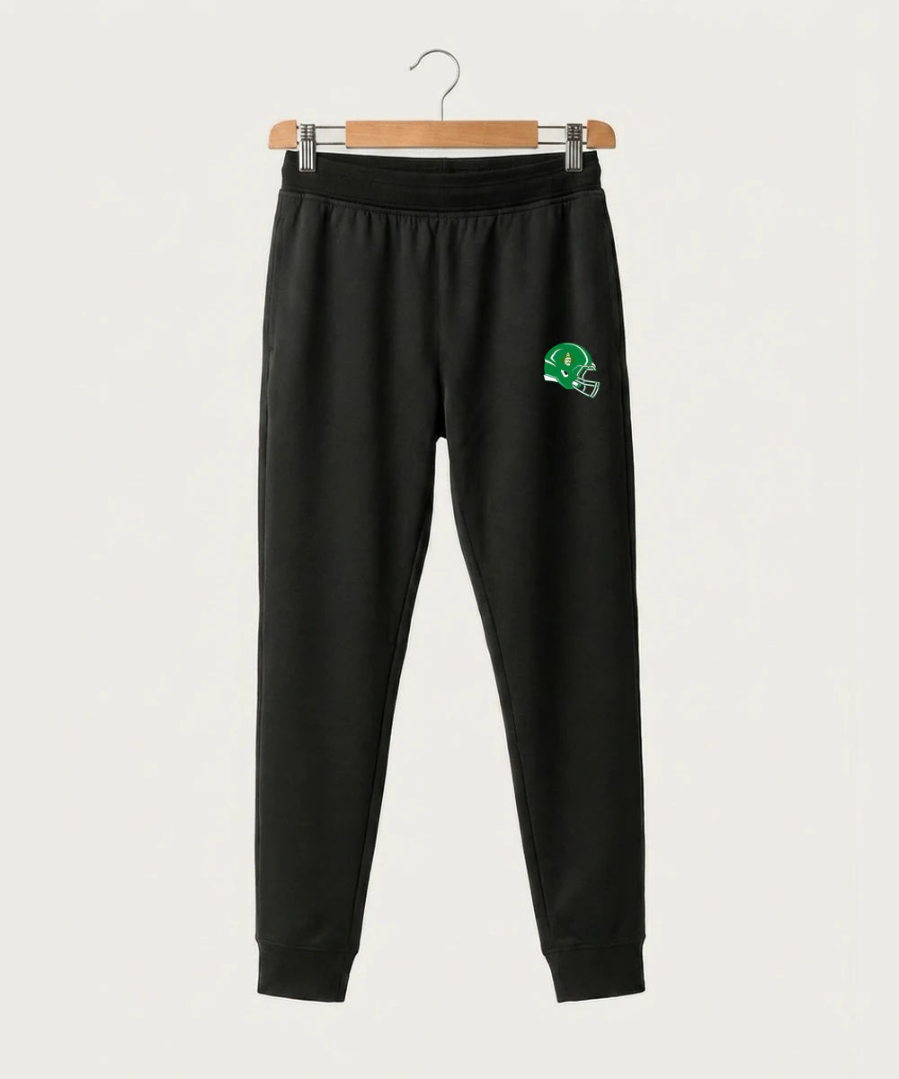 Verndale High School Football (Boys) - Black Jogger - Left Leg