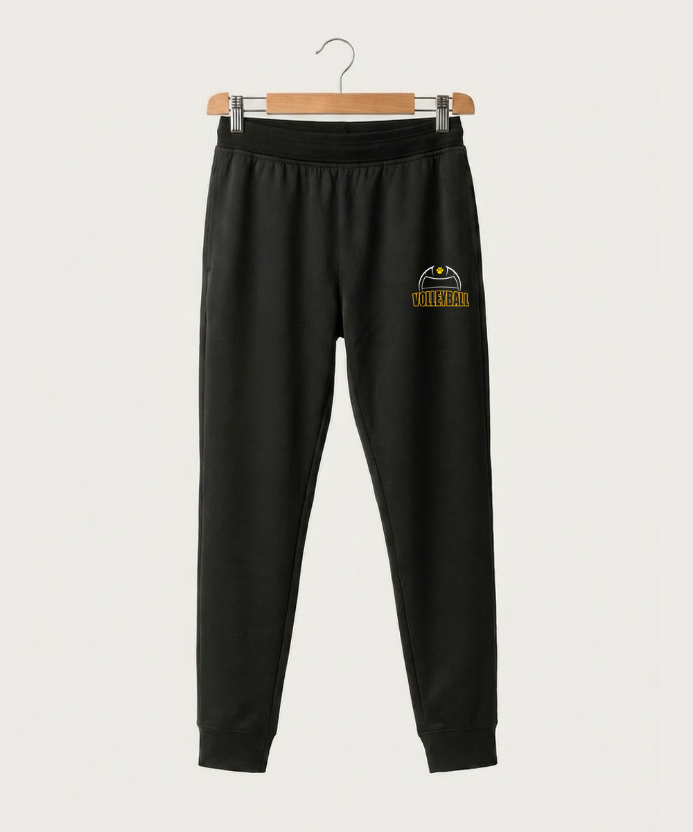Plainview Elgin Millville H S Volleyball (Girls) - Black Jogger - Left Leg