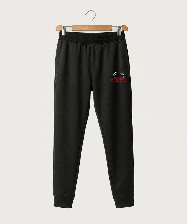 Cannon Falls High School Volleyball (Girls) - Black Jogger - Left Leg