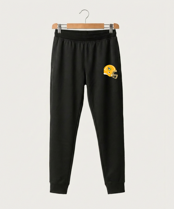 Waseca High School Football (Boys) - Black Jogger - Left Leg