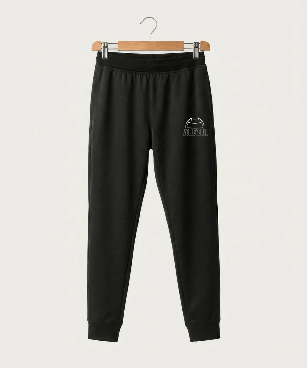 Zumbrota Mazeppa High School Volleyball (Girls) - Black Jogger - Left Leg