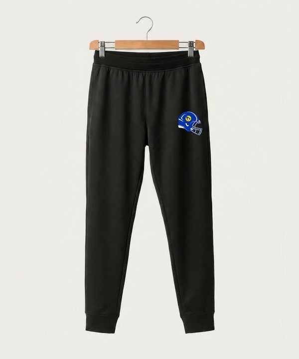 Waseca High School Football (Boys) - Black Jogger - Left Leg