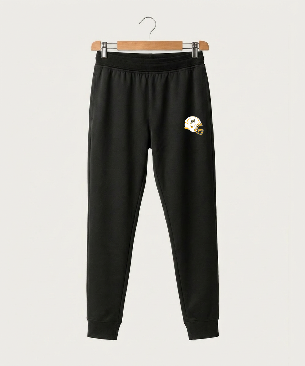 Burnsville High School Football (Boys) - Black Jogger - Left Leg