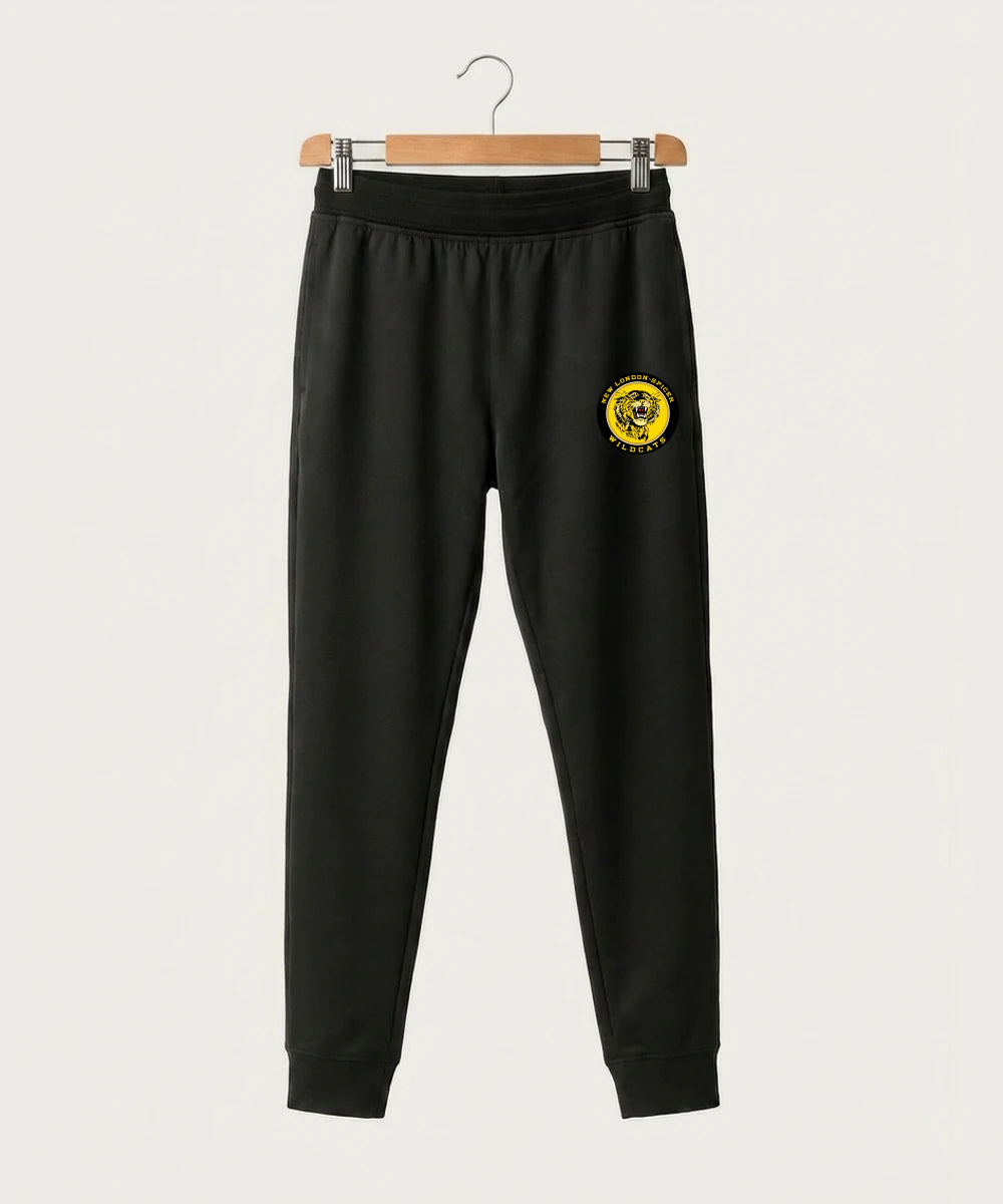 New London Spicer High School Football (Boys) - Black Jogger - Left Leg