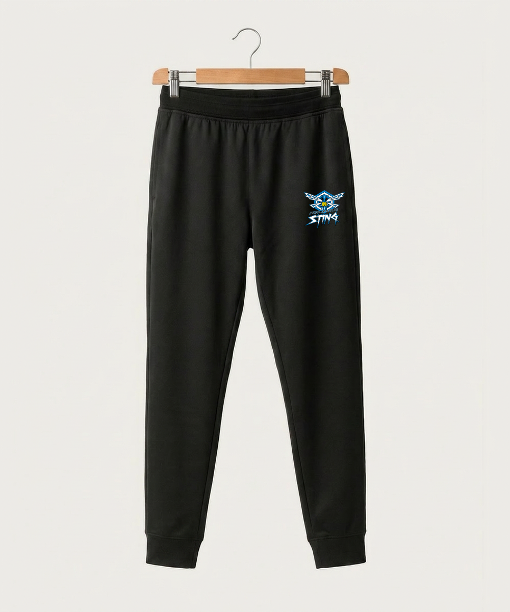 Minnesota Sting Athletics - Black Jogger - Left Leg