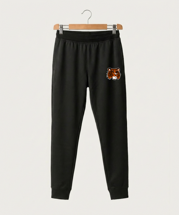 Browerville Public High School Athletics Coed - Black Jogger - Left Leg